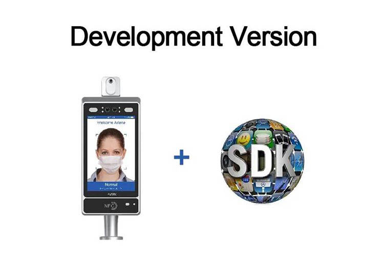 Development version of Contactless Access control and Thermometer system